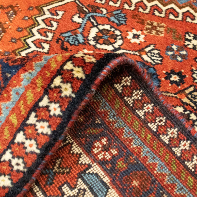 Perski dywan - Nomadyczny - 213 x 152 cm - czerwony