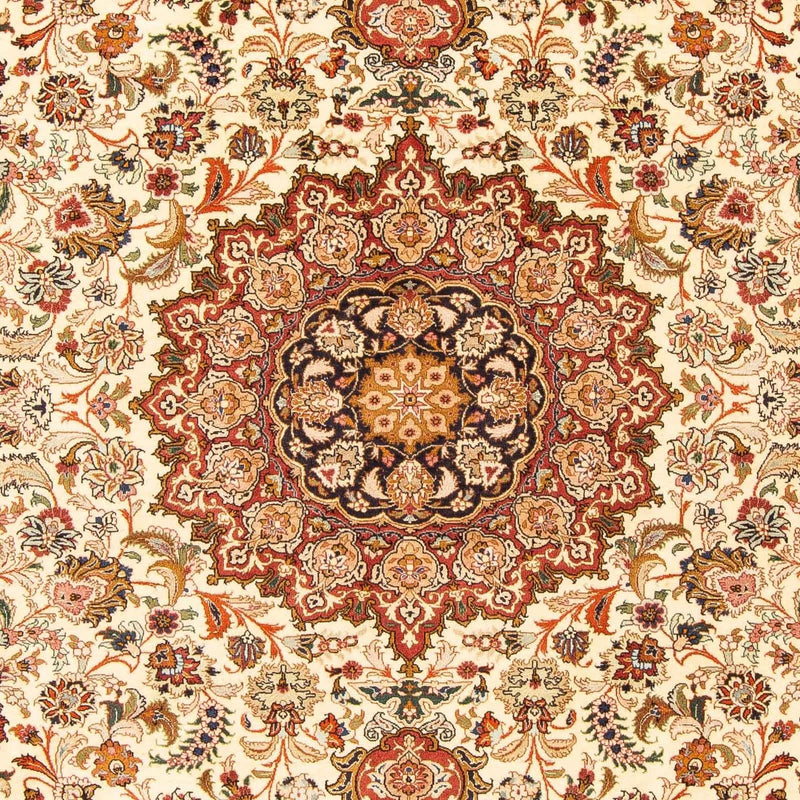 Dywan perski - Tabriz - Królewski - 280 x 204 cm - beżowy