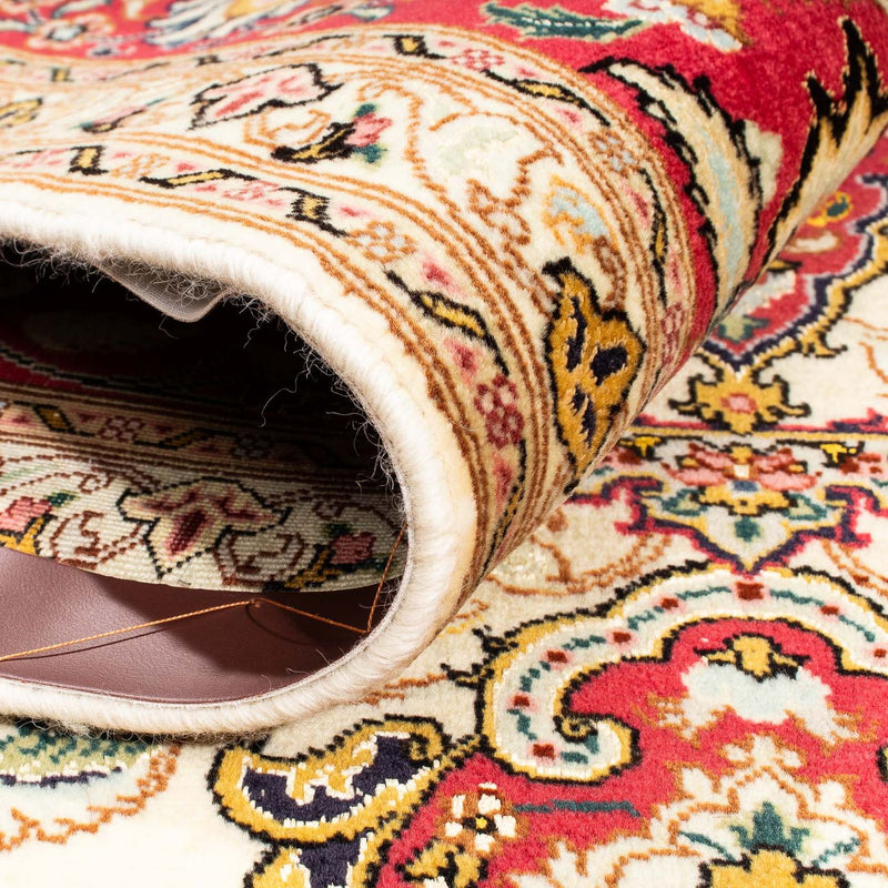 Dywan perski - Tabriz - Królewski - 294 x 200 cm - beżowy