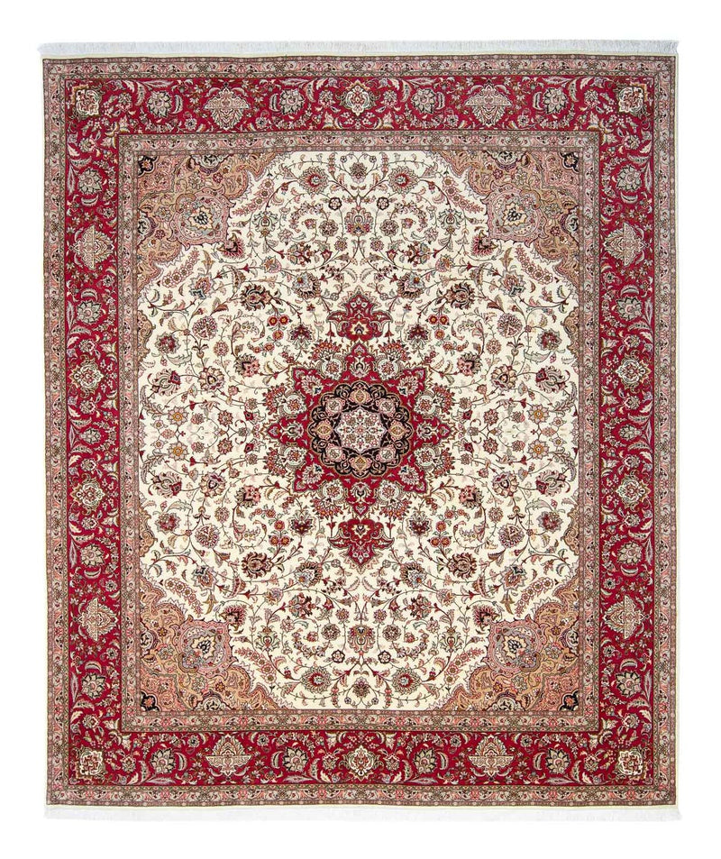 Dywan Tabriz - 50 Raj 250x300cm - Dywan perski - czerwony
