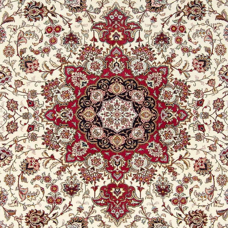 Dywan Tabriz - 50 Raj 250x300cm - Dywan perski - czerwony