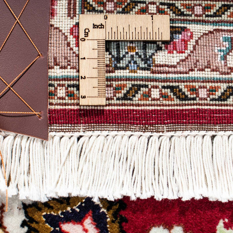 Dywan perski - Tabriz - Królewski - 196 x 155 cm - ciemna czerwień