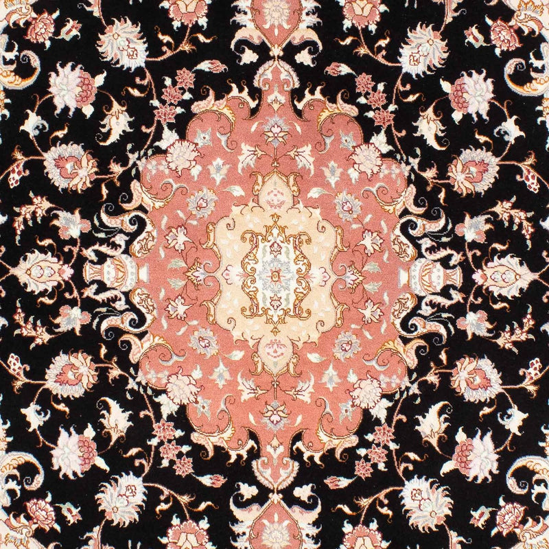 Dywan perski - Tabriz - Królewski - 233 x 173 cm - ciemnoniebieski