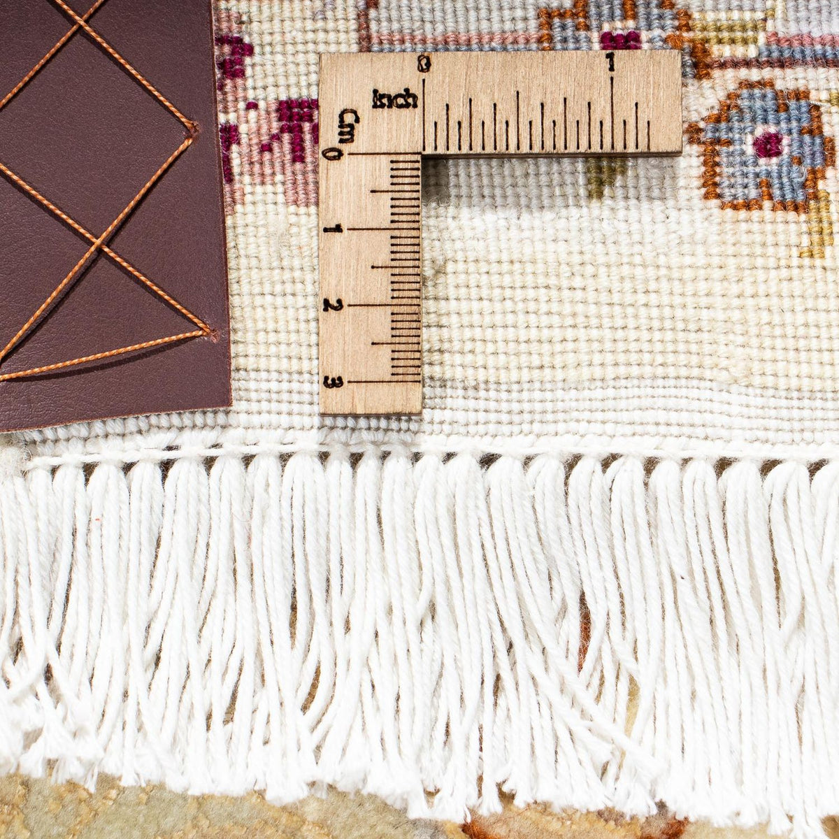 Dywan perski - Tabriz - Królewski - 195 x 153 cm - beżowy