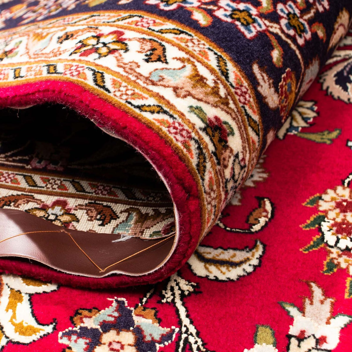 Dywan perski - Tabriz - Królewski - 303 x 205 cm - czerwony