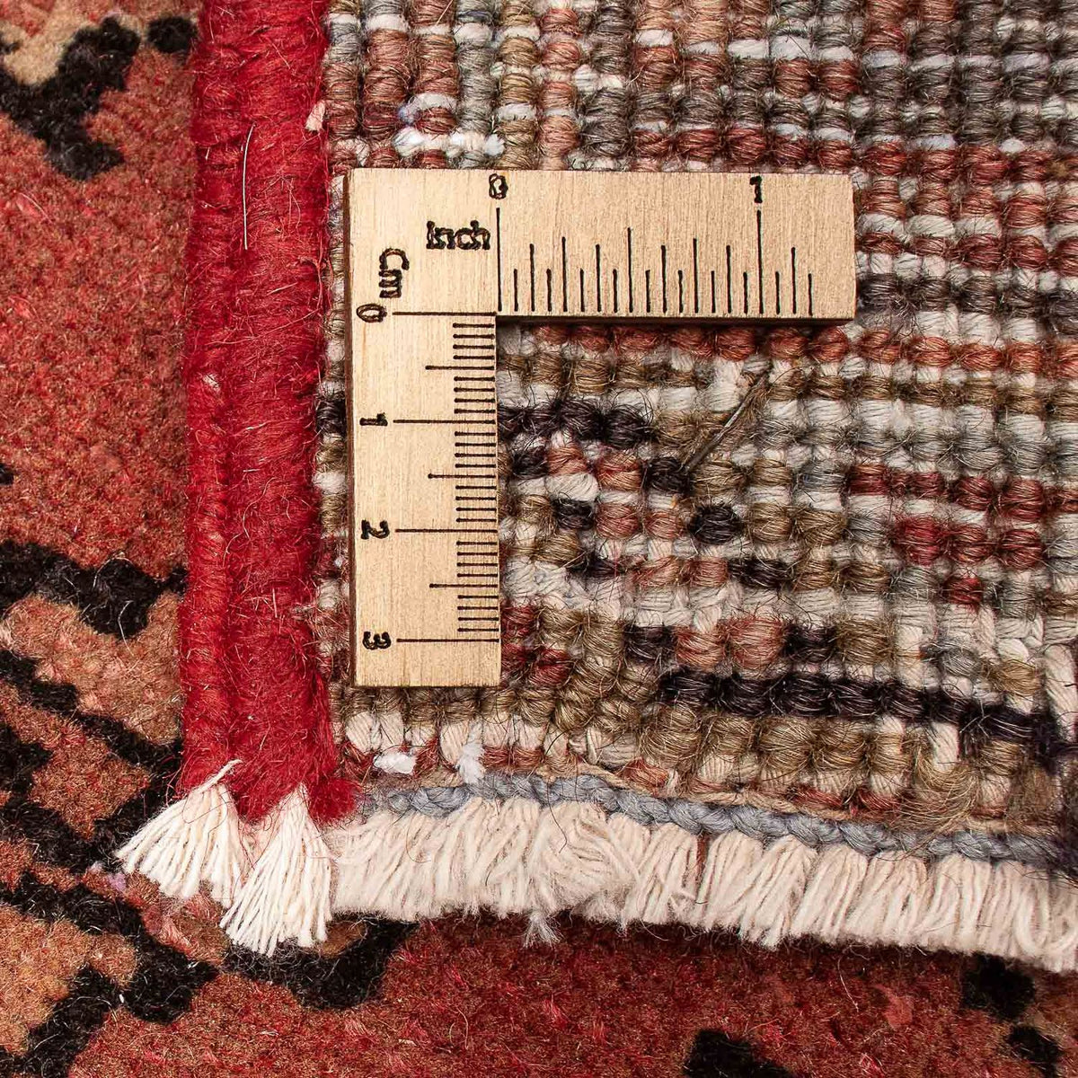 Perski dywan - Nomadyczny - 335 x 254 cm - jasna czerwień