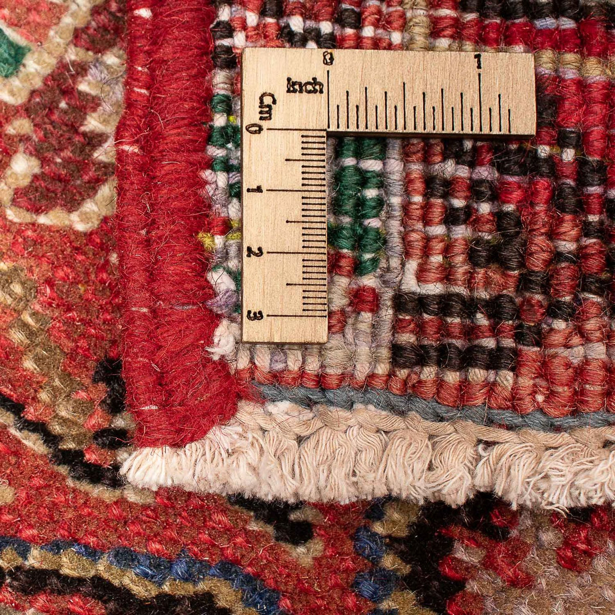 Perski dywan - Nomadyczny - 346 x 257 cm - jasna czerwień