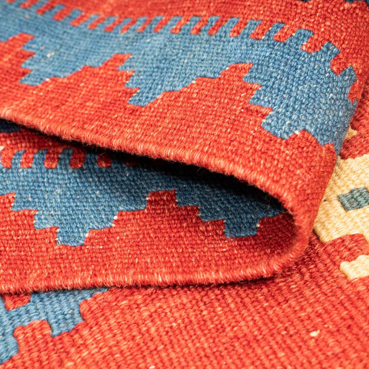 Dywan Kelim - Orientalny - 307 x 200 cm - rdza