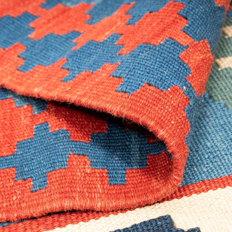 Dywan Kelim - Orientalny - 263 x 193 cm - wielokolorowy