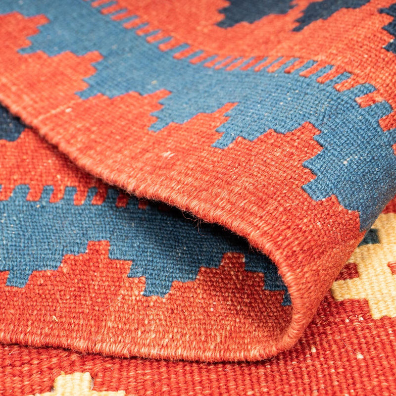 Dywan Kelim - Orientalny - 307 x 199 cm - czerwony