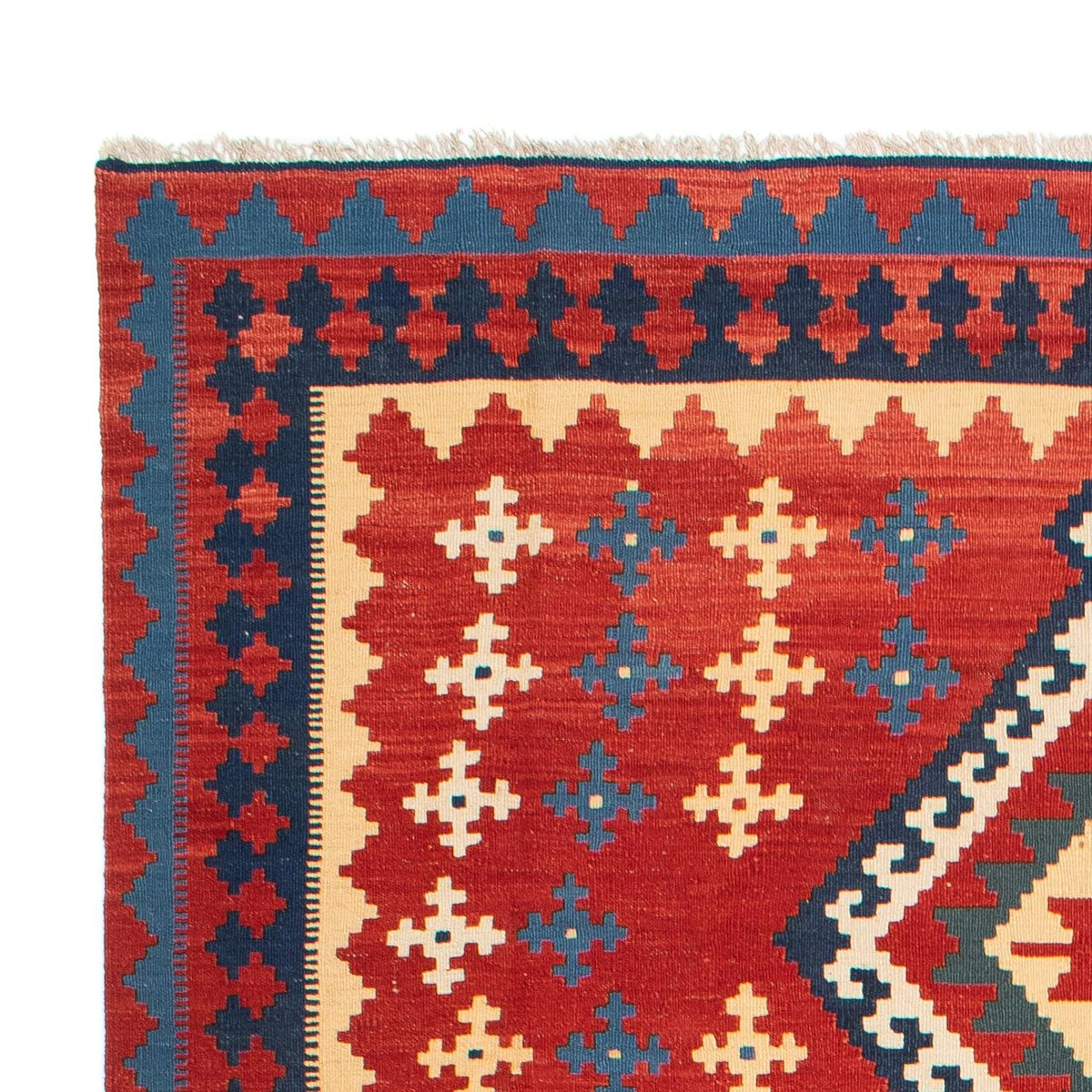 Dywan Kelim - Orientalny - 314 x 204 cm - czerwony