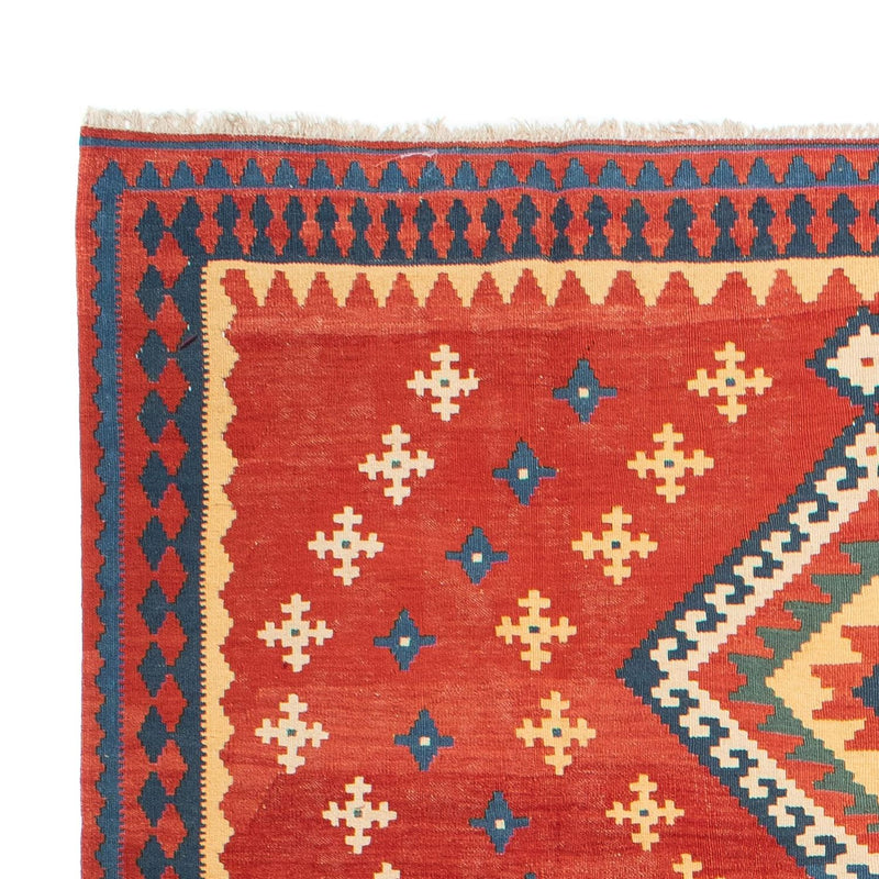 Dywan Kelim - Orientalny - 271 x 215 cm - czerwony