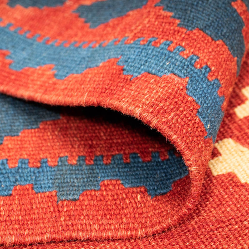 Dywan Kelim - Orientalny - 271 x 215 cm - czerwony