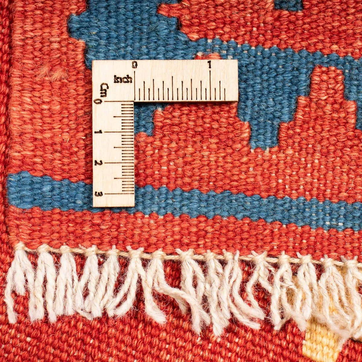 Dywan Kelim - Orientalny - 271 x 215 cm - czerwony