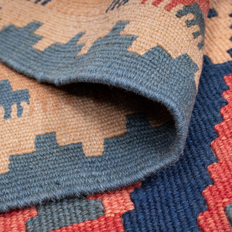 Dywan Kelim - Orientalny - 167 x 126 cm - wielokolorowy