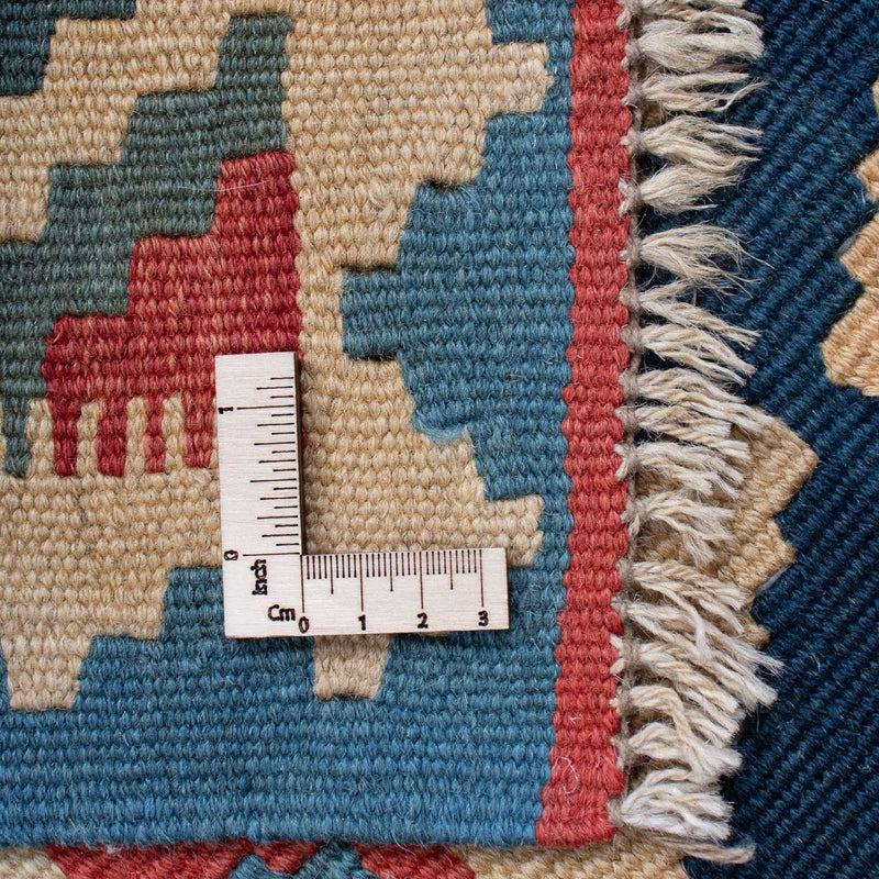 Dywan Kelim - Orientalny - 167 x 126 cm - wielokolorowy