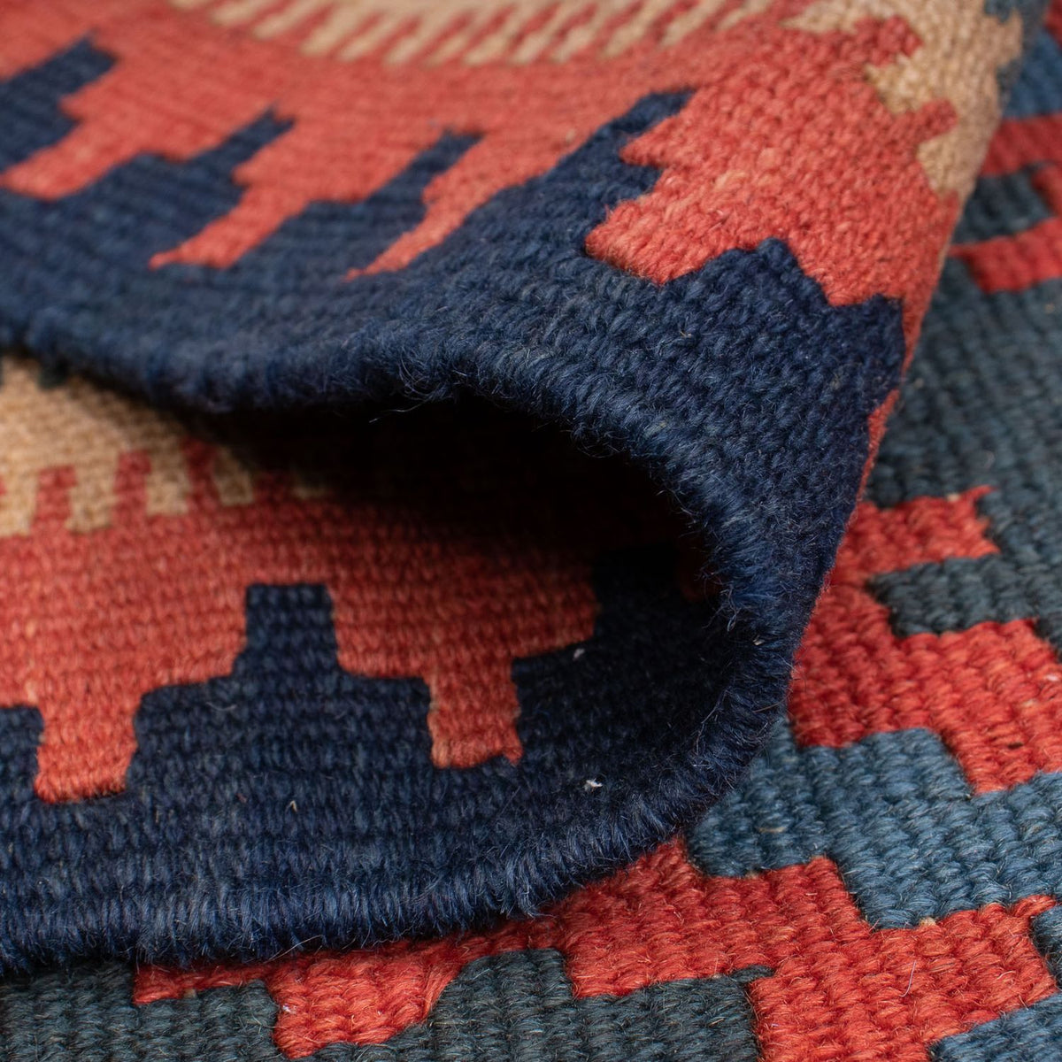 Dywan Kelim - Orientalny - 176 x 122 cm - wielokolorowy