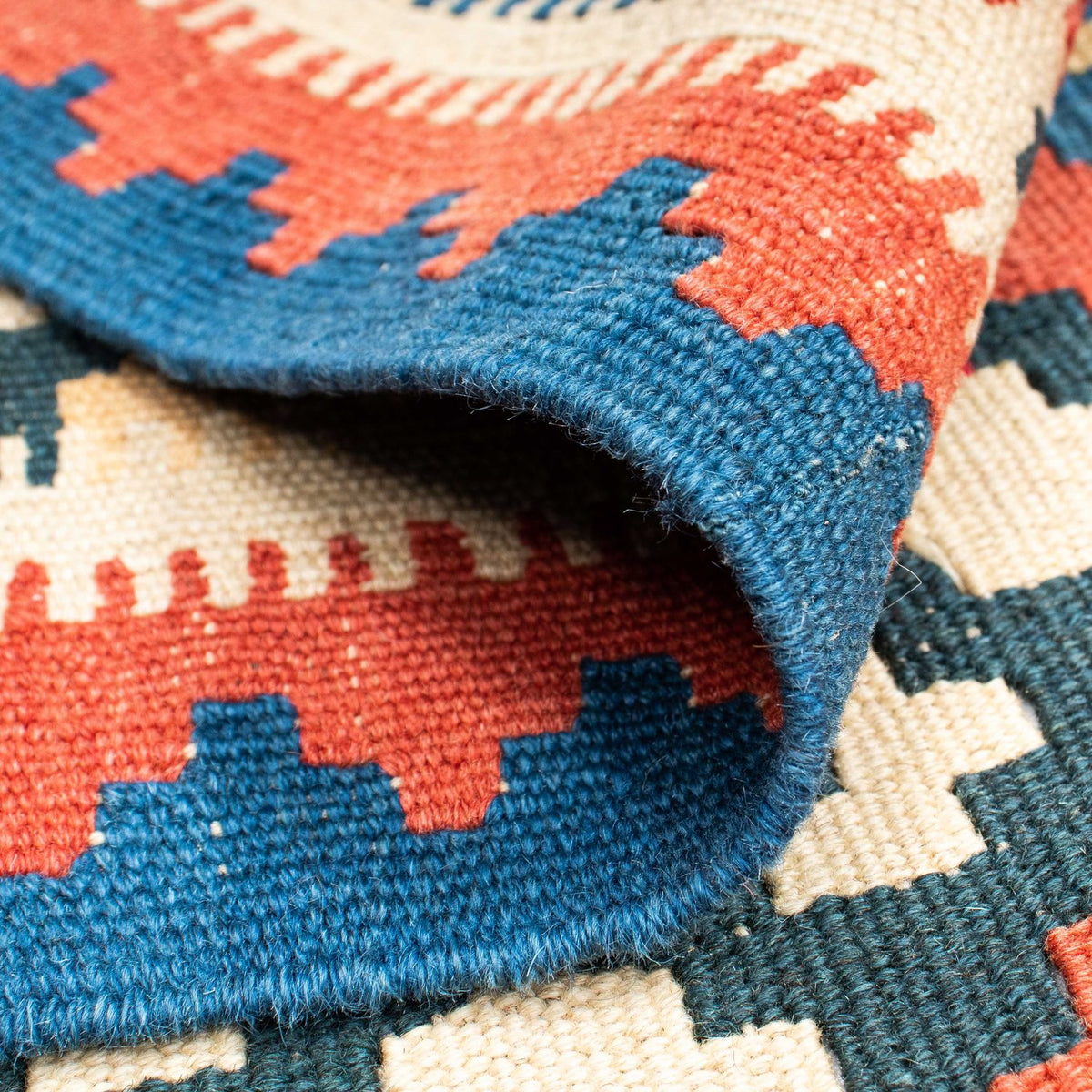 Dywan Kelim - Orientalny - 171 x 123 cm - jasna czerwień