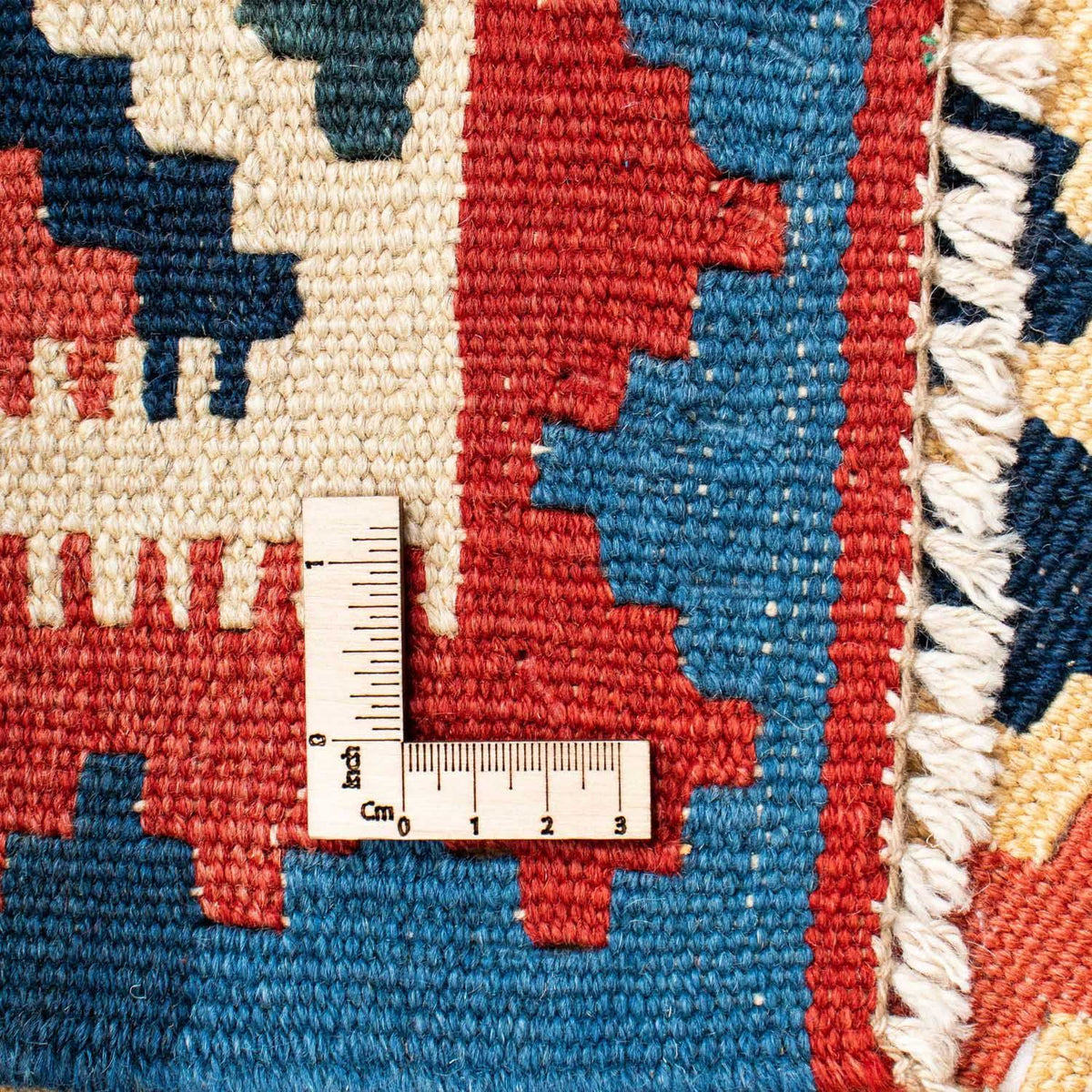 Dywan Kelim - Orientalny - 171 x 123 cm - jasna czerwień