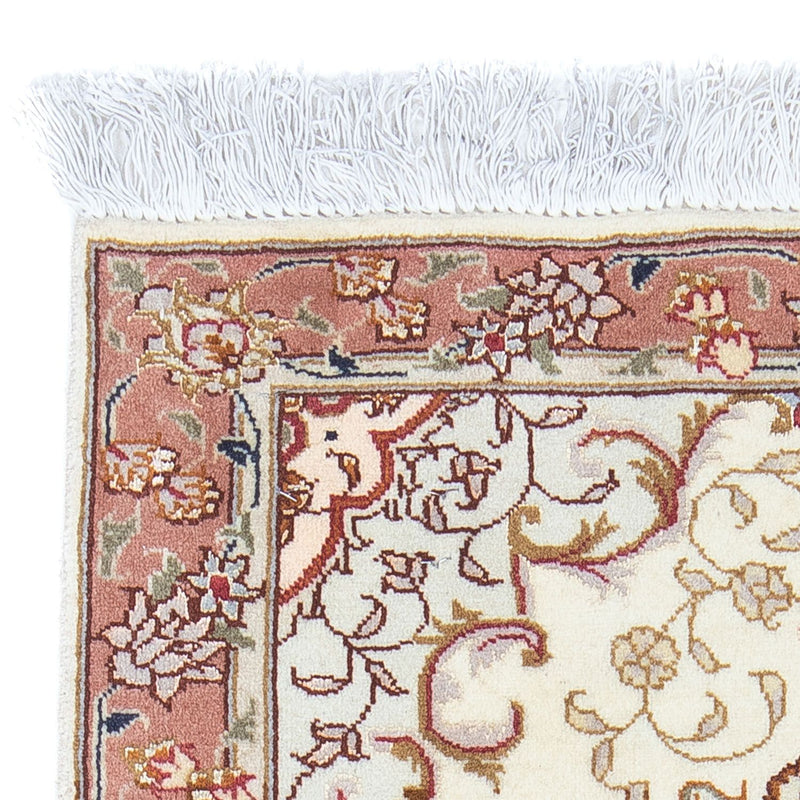 Dywan perski - Tabriz - Królewski - 93 x 61 cm - beżowy