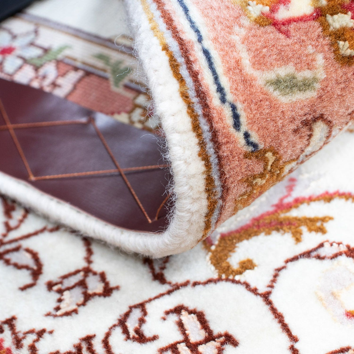 Dywan perski - Tabriz - Królewski - 92 x 60 cm - beżowy