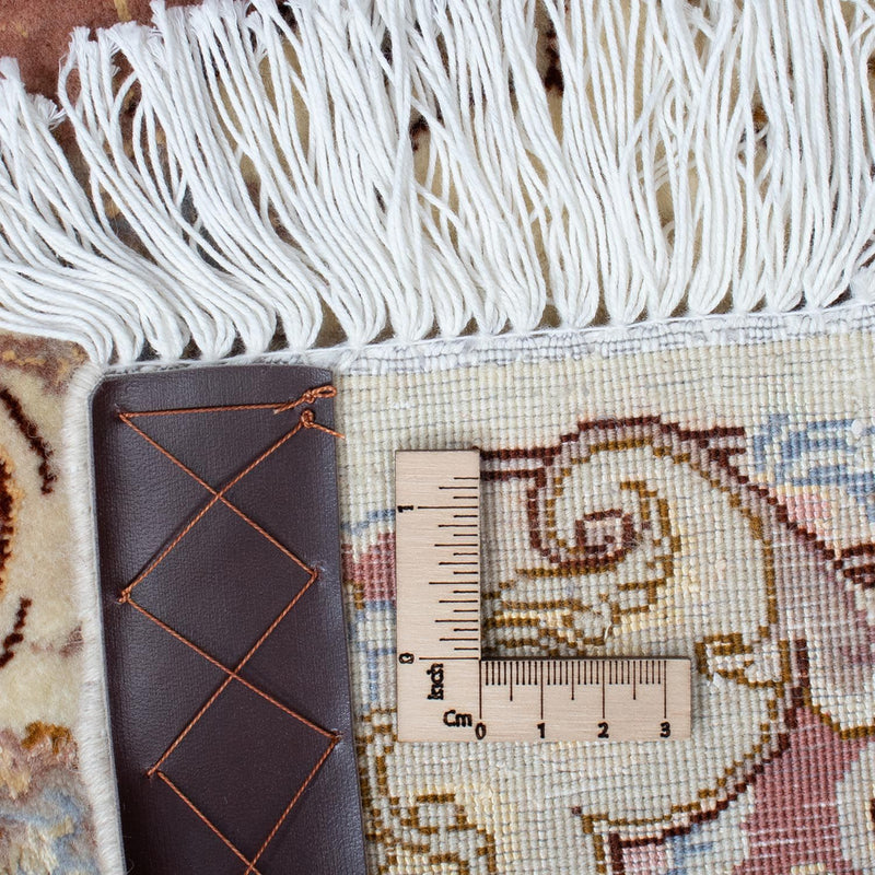 Dywan perski - Tabriz - Królewski - 89 x 60 cm - beżowy