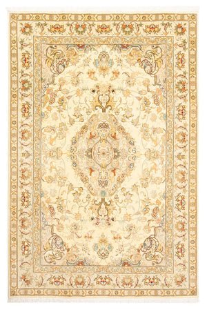 Dywan perski - Tabriz - Królewski - 307 x 198 cm - beżowy