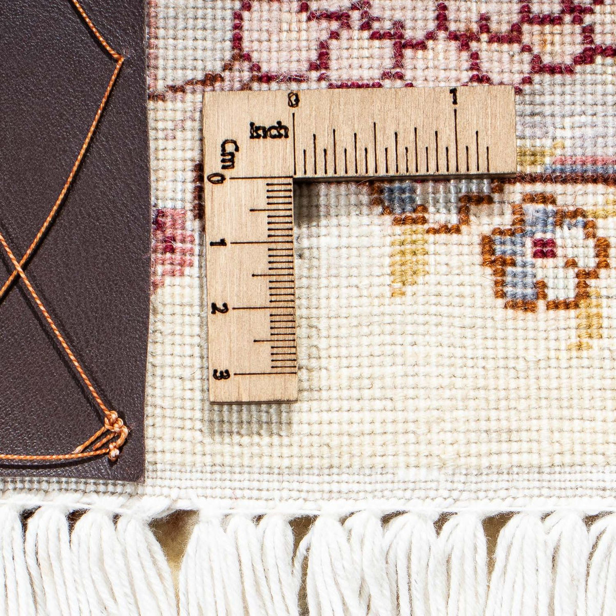 Dywan perski - Tabriz - Królewski - 196 x 149 cm - beżowy