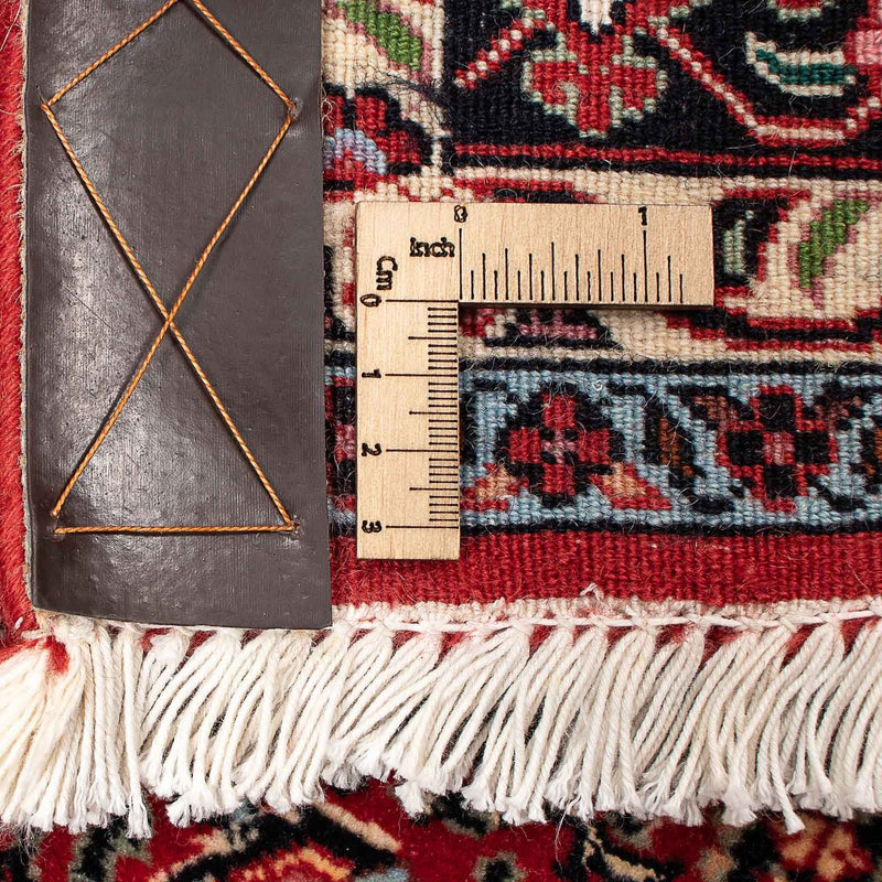 Dywan perski - Bijar - 211 x 132 cm - czerwony