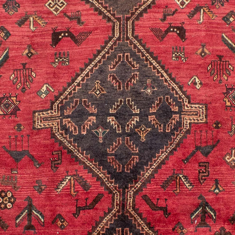 Perski dywan - Nomadyczny - 294 x 217 cm - czerwony