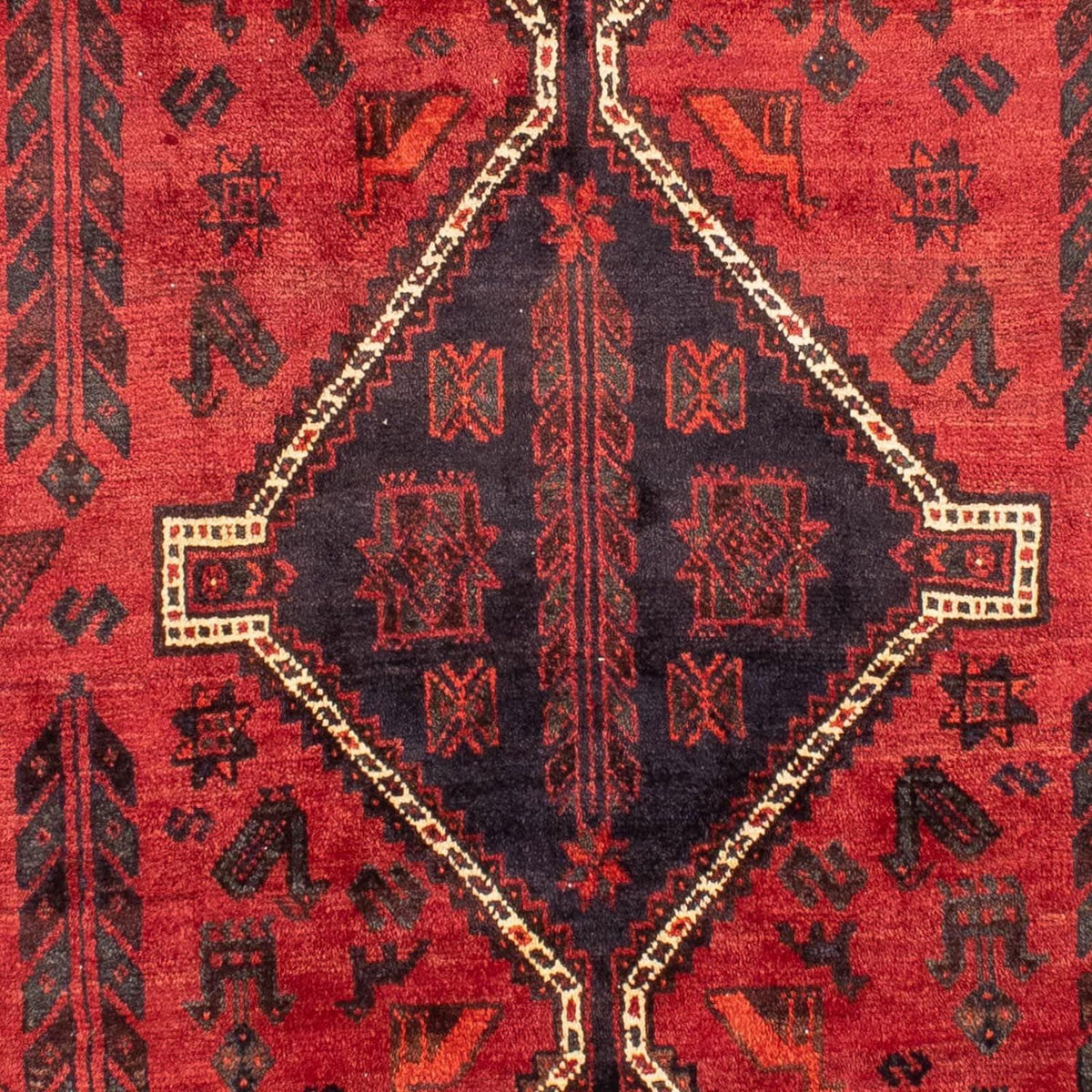 Perski dywan - Nomadyczny - 318 x 206 cm - czerwony