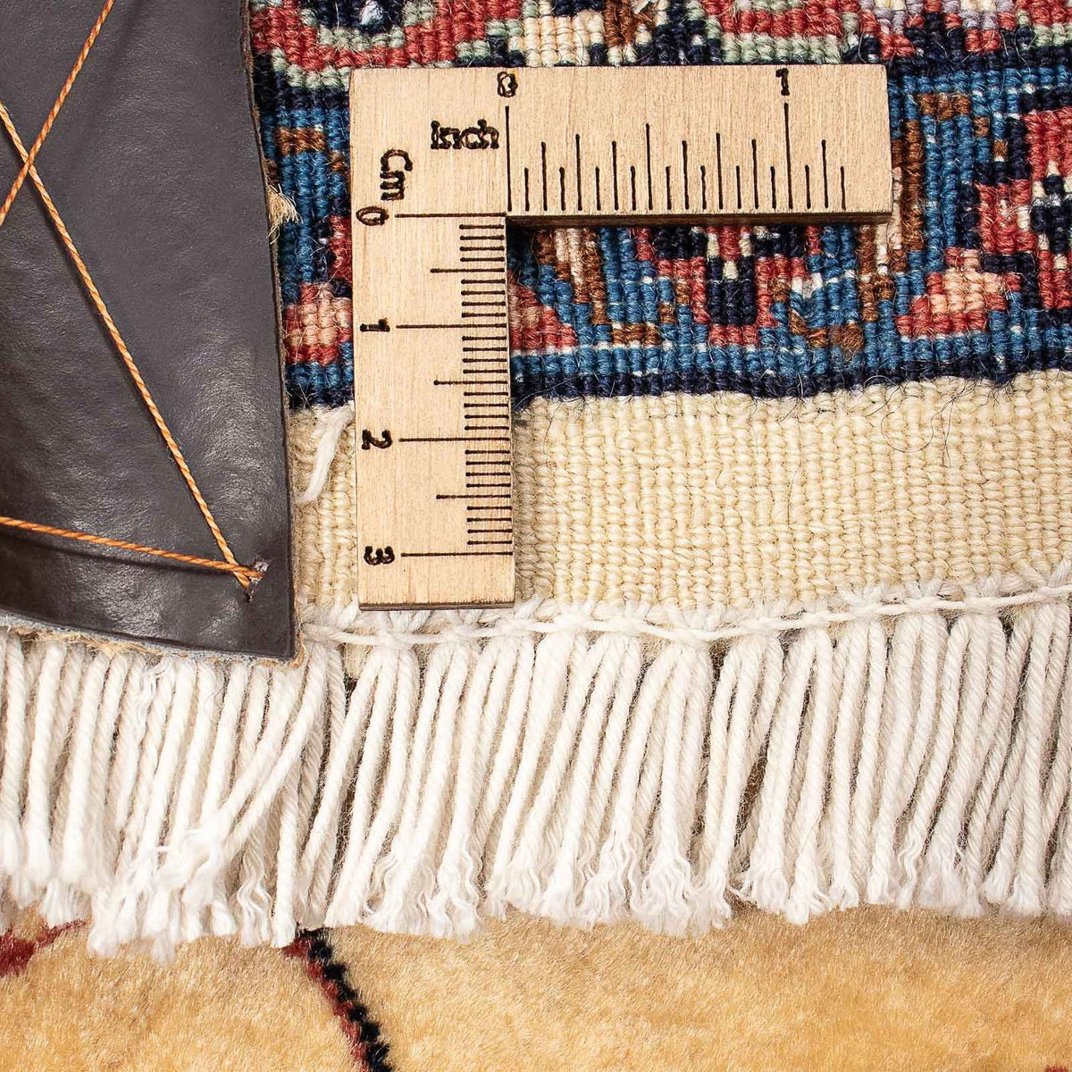 Dywan perski - Bijar - 202 x 140 cm - beżowy