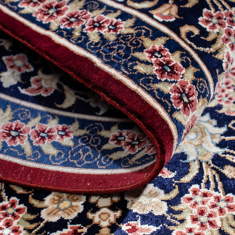 Dywan perski - Ghom - 82 x 57 cm - ciemna czerwień