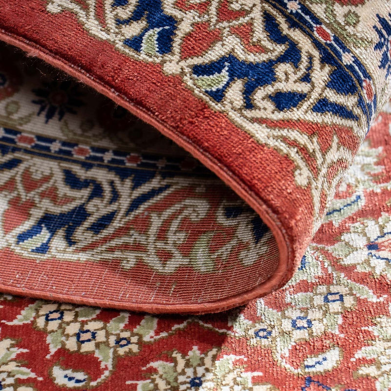 Dywan perski - Ghom - 86 x 60 cm - rdza