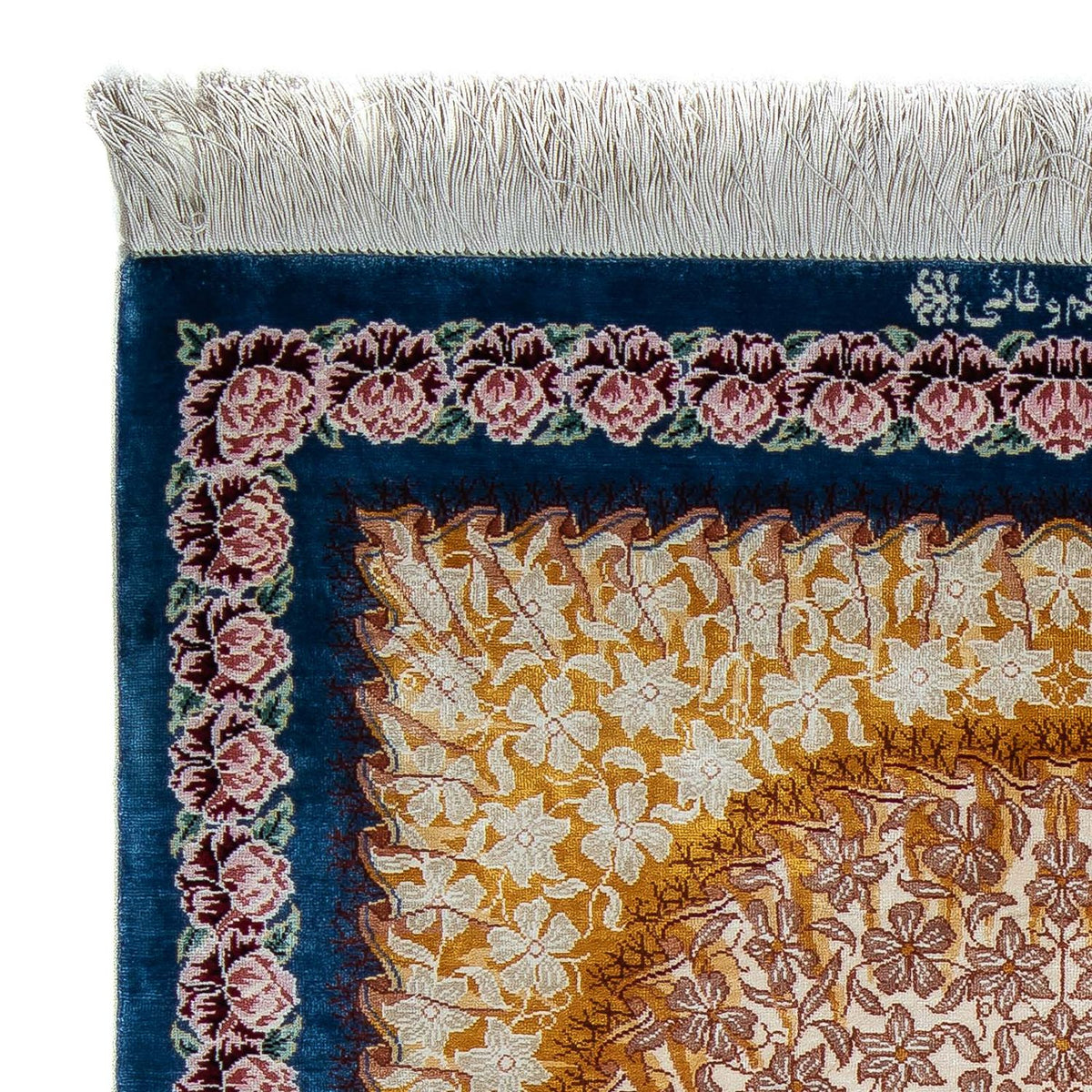 Qom jedwab Dywan 60x93cm - Dywan perski