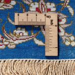 Dywan perski - Ghom - 80 x 55 cm - ciemnoniebieski