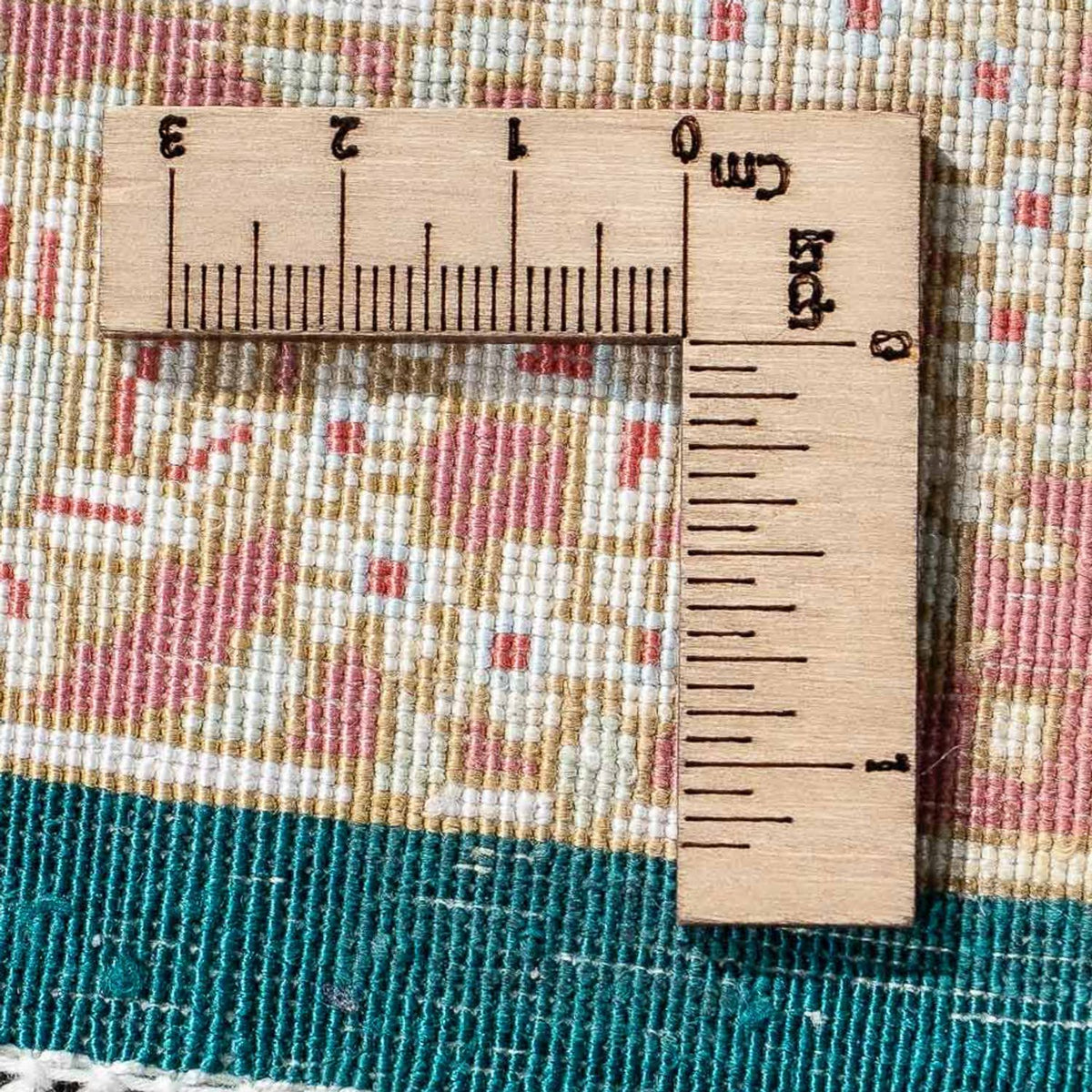 Dywan perski - Ghom - 85 x 58 cm - ciemnoniebieski