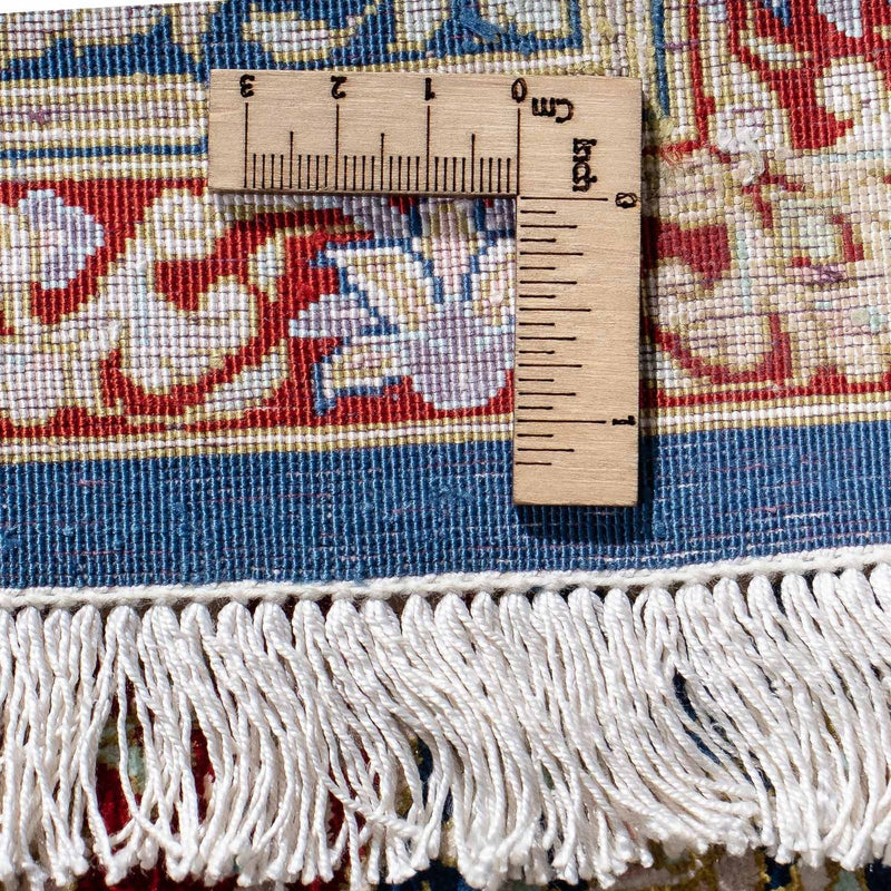 Dywan perski - Ghom - 83 x 53 cm - ciemnoniebieski