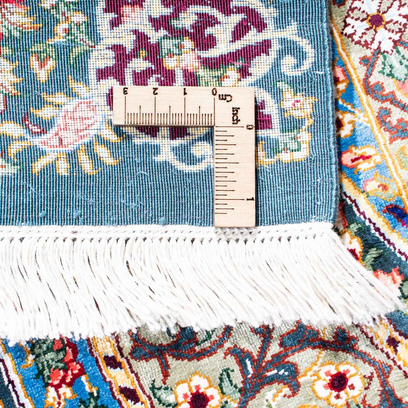 Dywan perski - Ghom - 118 x 79 cm - wielokolorowy