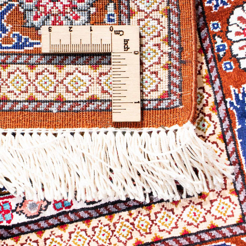 Dywan perski - Ghom - 122 x 77 cm - wielokolorowy