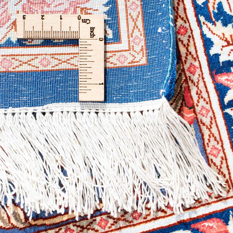 Dywan perski - Ghom - 119 x 77 cm - ciemnoniebieski