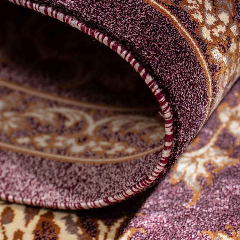 Dywan perski - Ghom - 87 x 59 cm - fioletowy