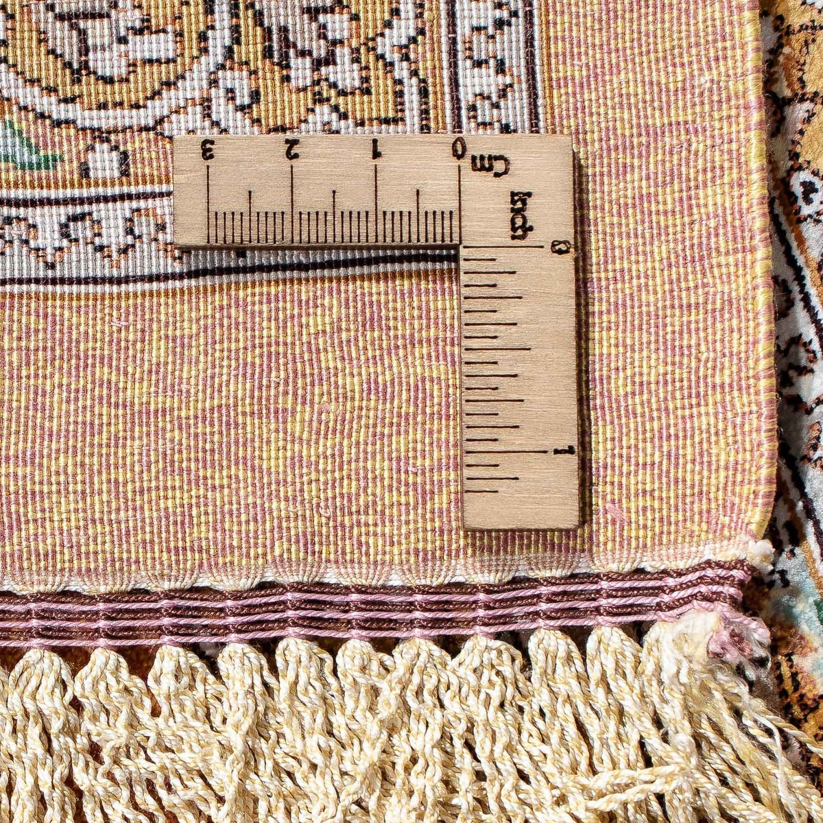 Dywan perski - Ghom - 96 x 59 cm - brązowy