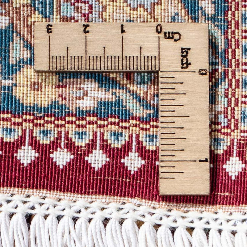 Dywan perski - Ghom - 87 x 60 cm - ciemna czerwień