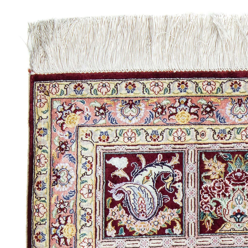 Dywan perski - Ghom - 86 x 60 cm - wielokolorowy