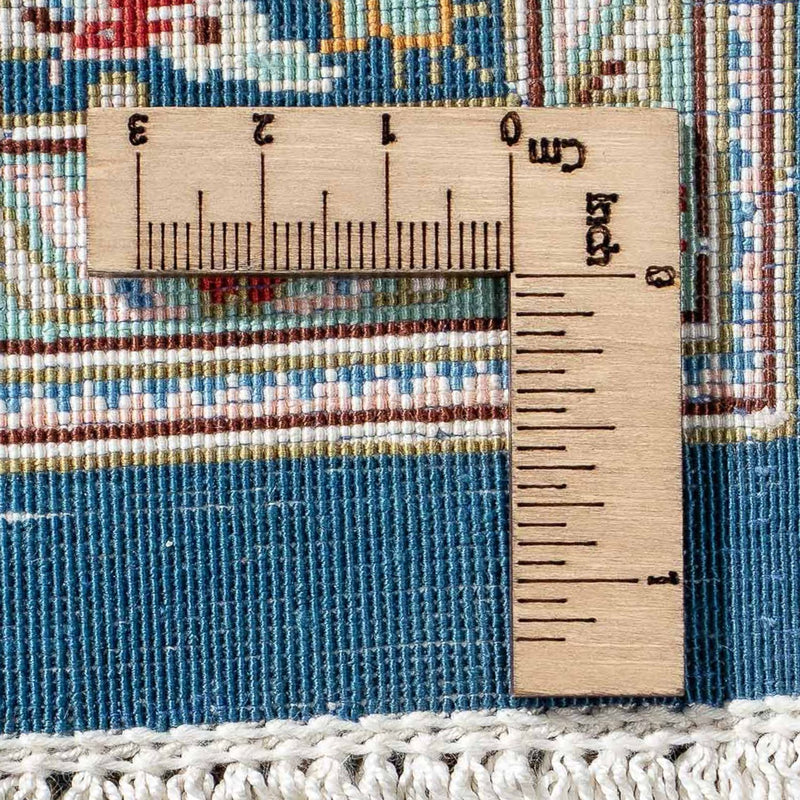 Dywan perski - Ghom - 91 x 62 cm - ciemnoniebieski