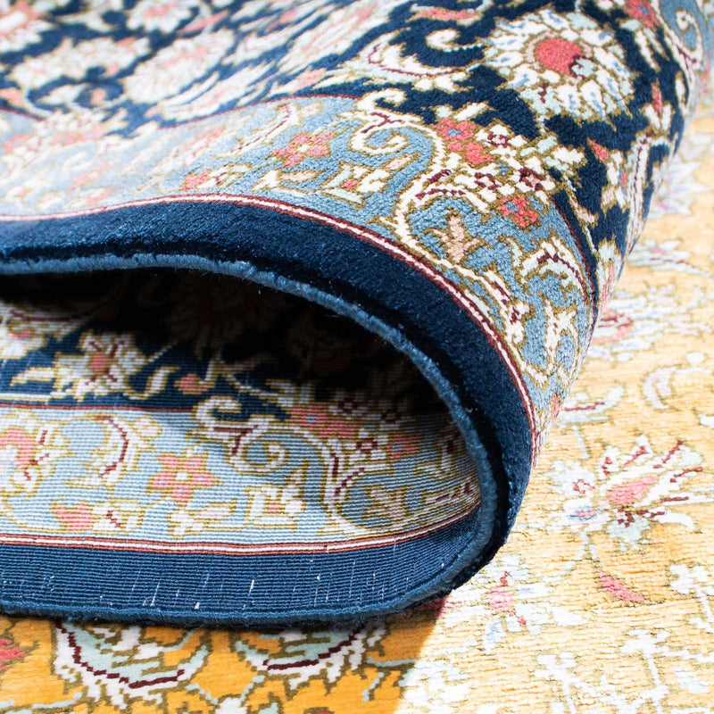 Dywan perski - Ghom - 118 x 78 cm - jasnoniebieski