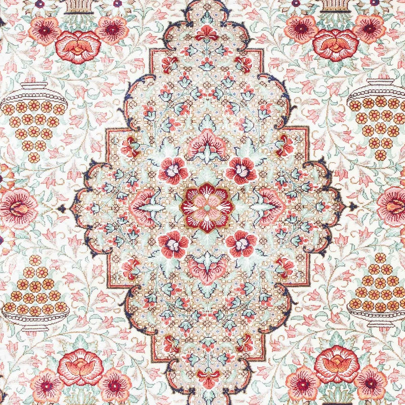 Dywan perski - Ghom - 125 x 84 cm - beżowy