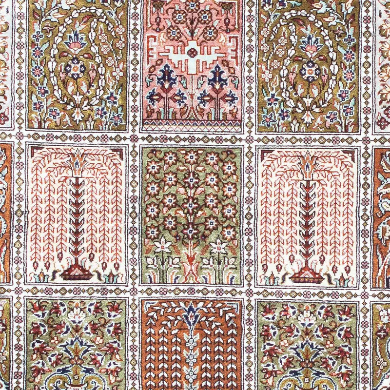 Dywan perski - Ghom - 124 x 82 cm - wielokolorowy