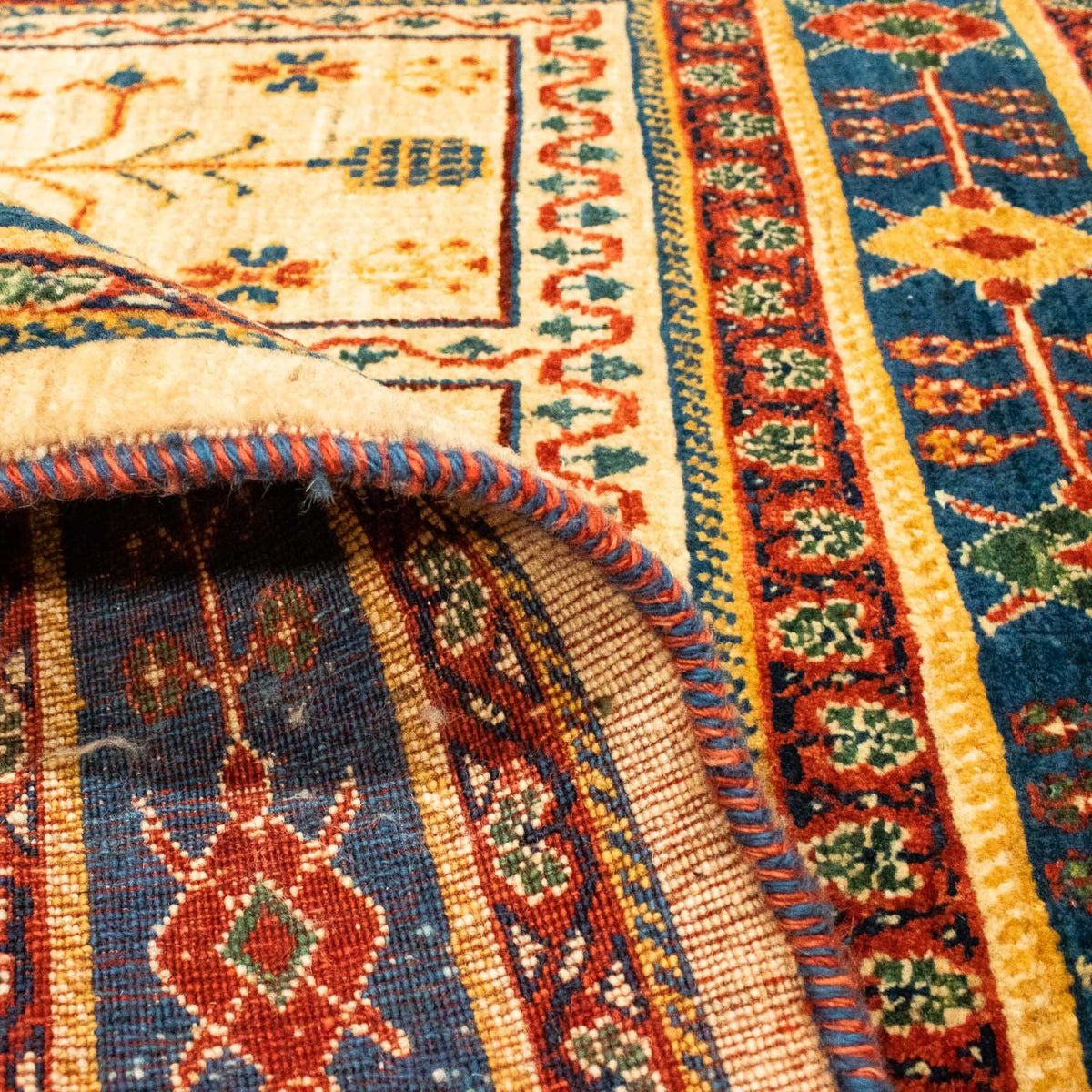 Dywan Gabbeh - Kashkuli perski - 143 x 105 cm - beżowy